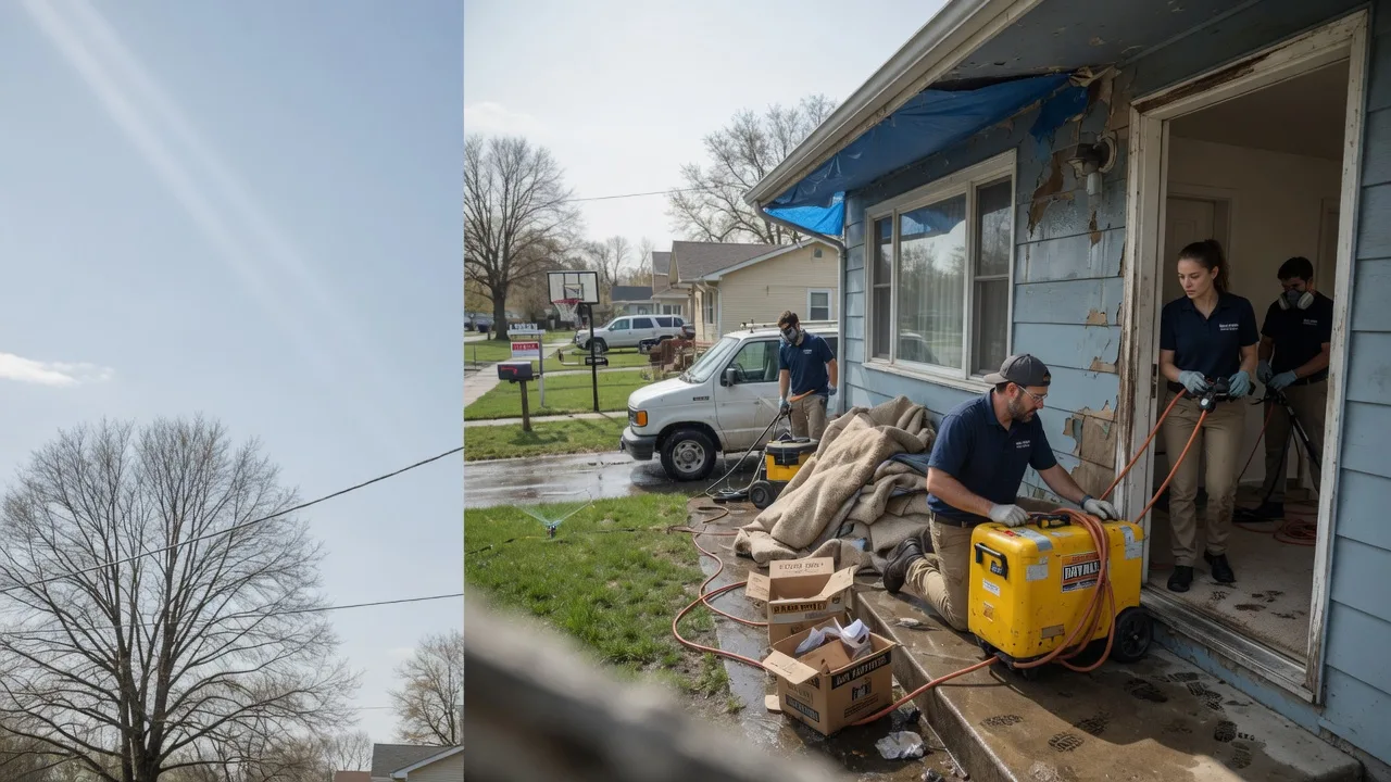 Basement Flood Cleanup in Penhook, VA near me